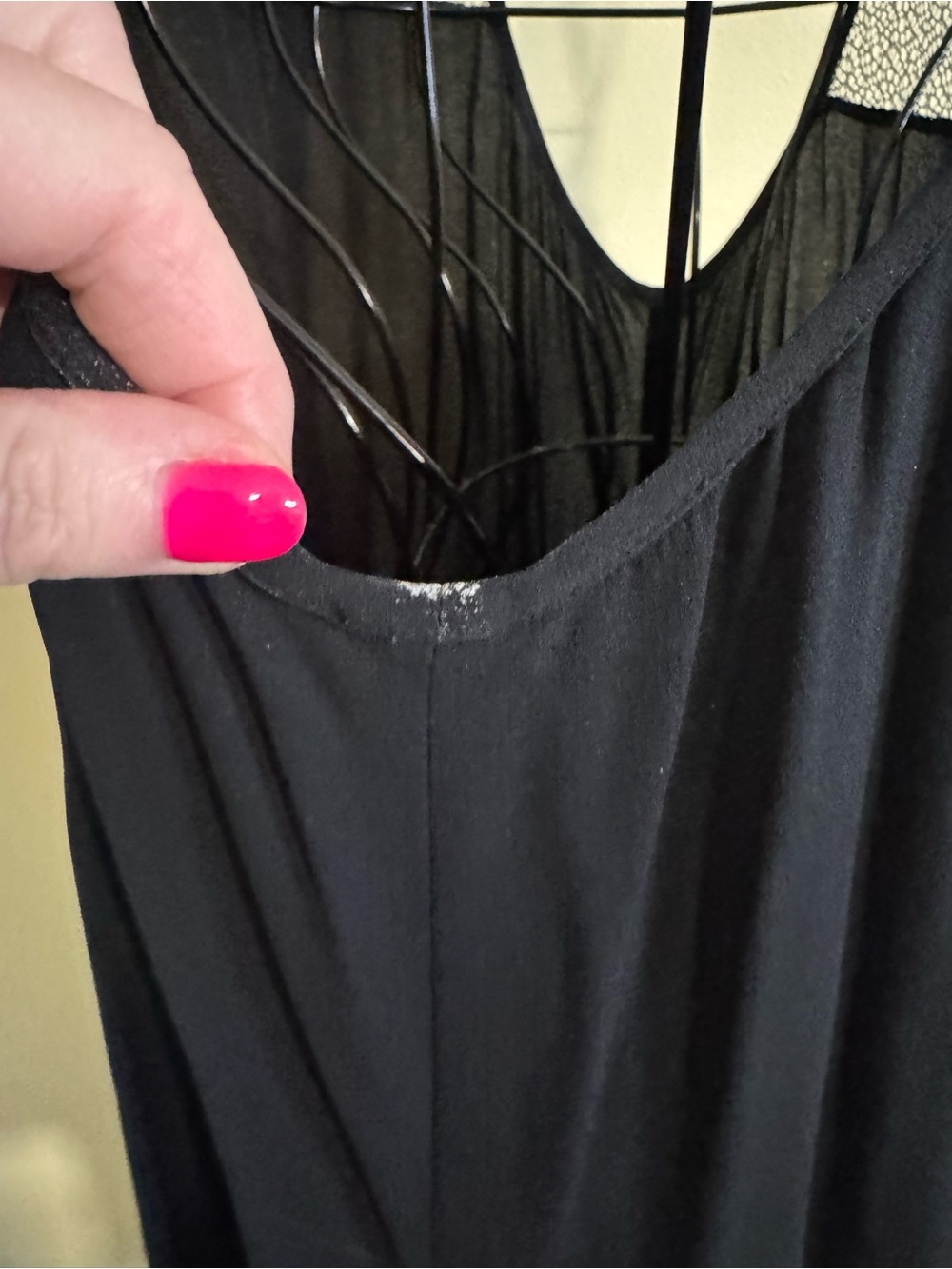 Eileen Fisher Black Crepe Sleeveless Dress Size Medium - Picture 8 of 8